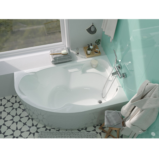 Акриловая ванна 100Acryl Acrylika 150х90х47 см правая от магазина ЛесКонПром.ру