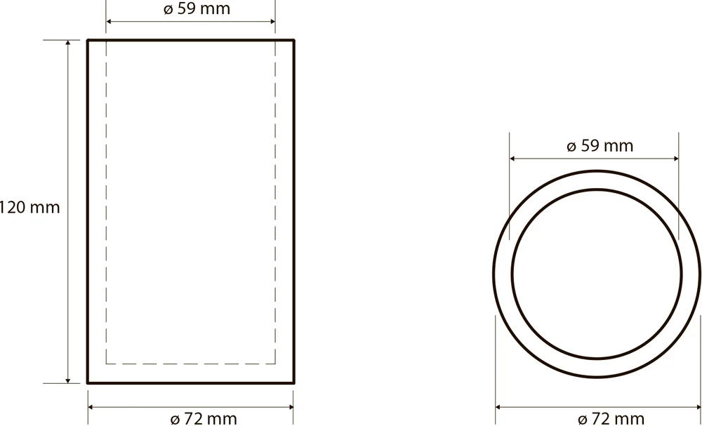 Стакан Bemeta Gamma 145611320 от магазина ЛесКонПром.ру