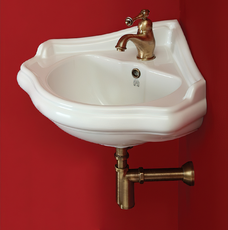 Раковина Migliore Bella 57 20608 угловая Белая от магазина ЛесКонПром.ру