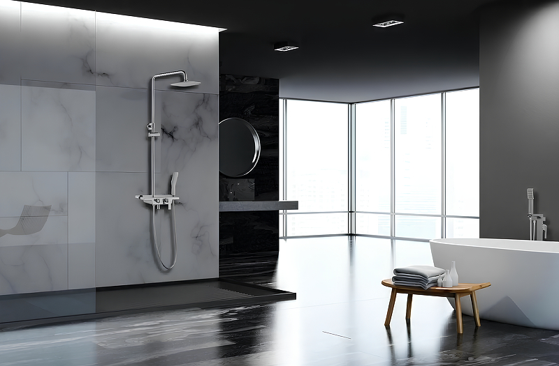 Душевая система Lemark Tropic LM7006C Хром от магазина ЛесКонПром.ру