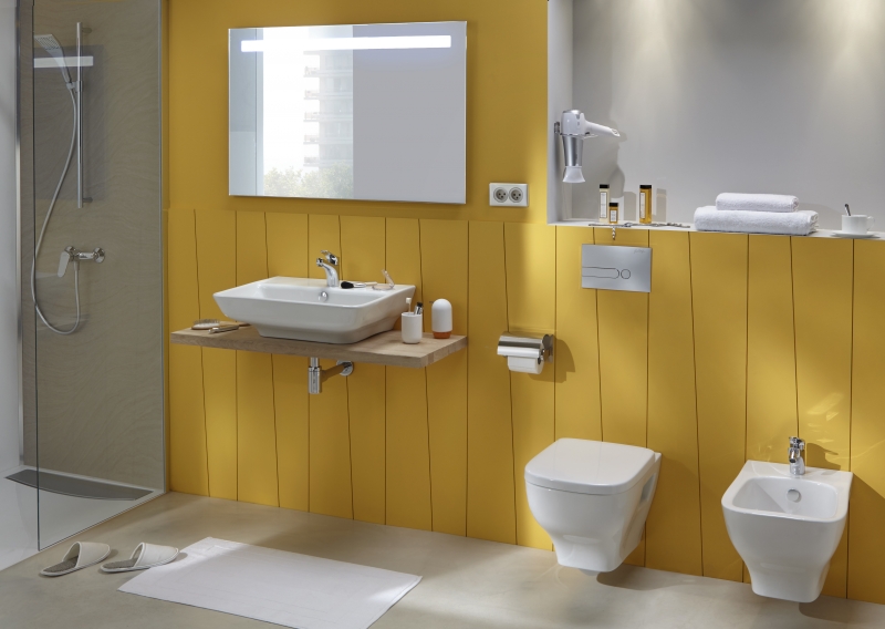 Раковина Jacob Delafon Struktura 50 EGF112-00 Белая от магазина ЛесКонПром.ру