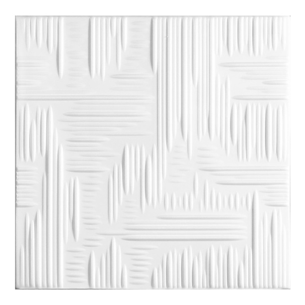 Плита потолочная 50х50 см 5602 белая от магазина ЛесКонПром.ру