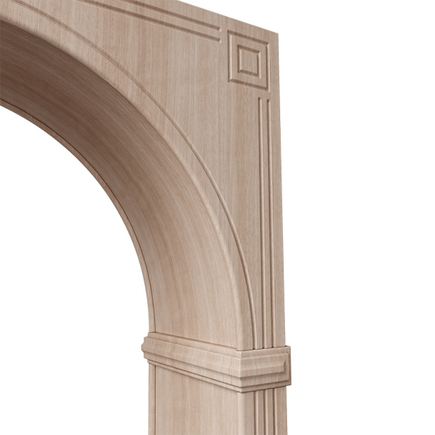 Арка ламинированная Белла дуб беленый от магазина ЛесКонПром.ру