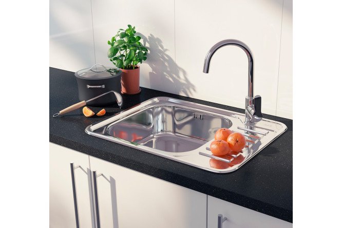 Мойка врезная IDDIS BAS65PLi77 80550604 от магазина ЛесКонПром.ру