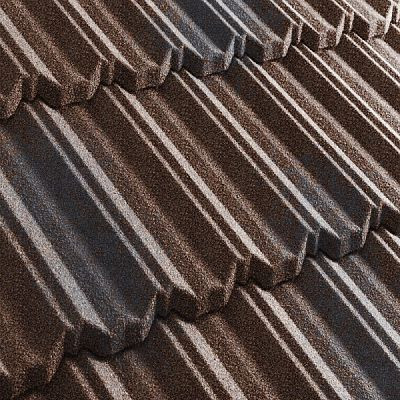 Композитная черепица Metrotile (Бельгия) MetroClassic кофейно-серая от магазина ЛесКонПром.ру