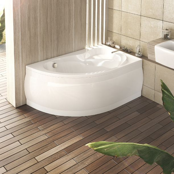 Акриловая ванна Мирсант Фанагория 170х100 см правая от магазина ЛесКонПром.ру