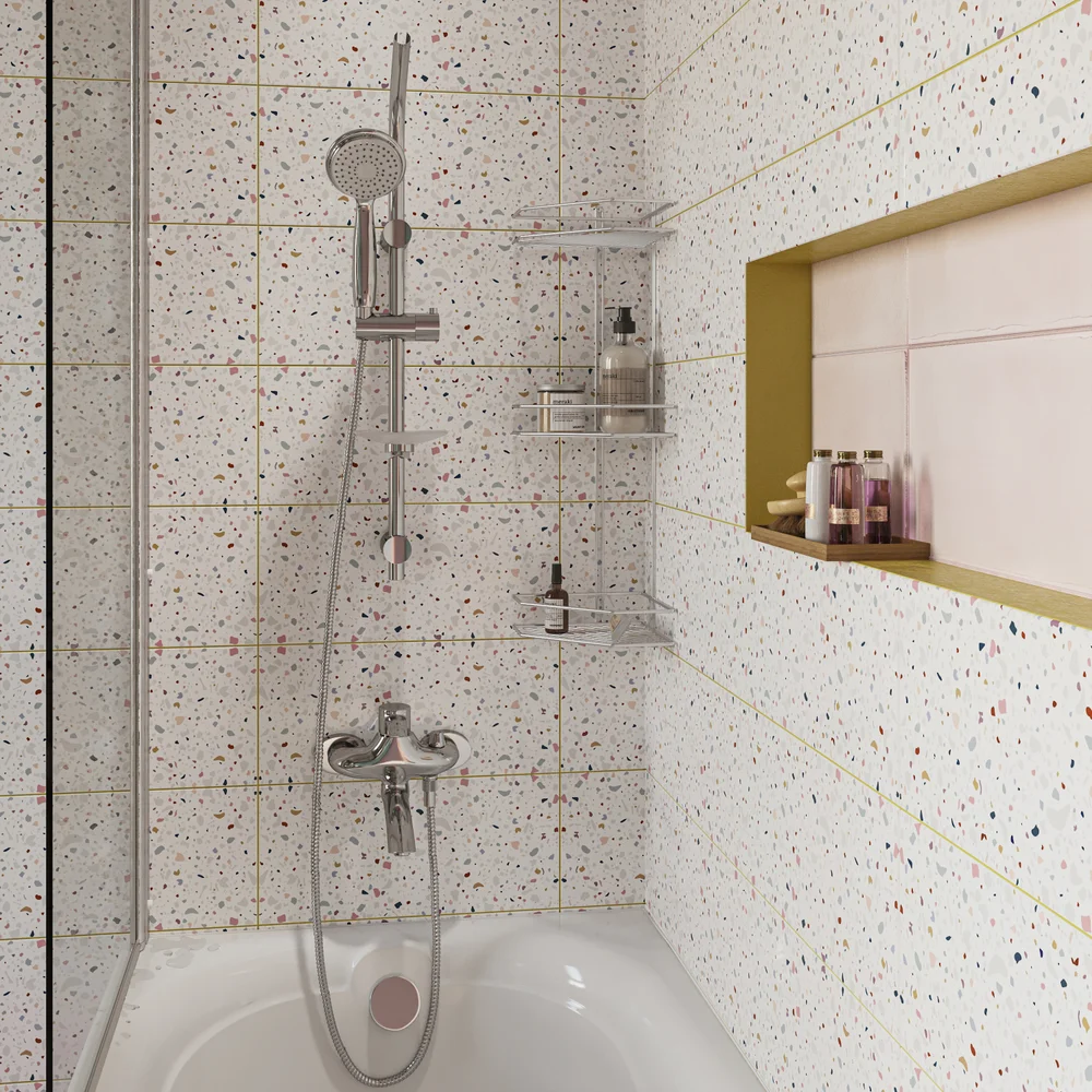 Полка DIWO Смоленск П16173 хром от магазина ЛесКонПром.ру