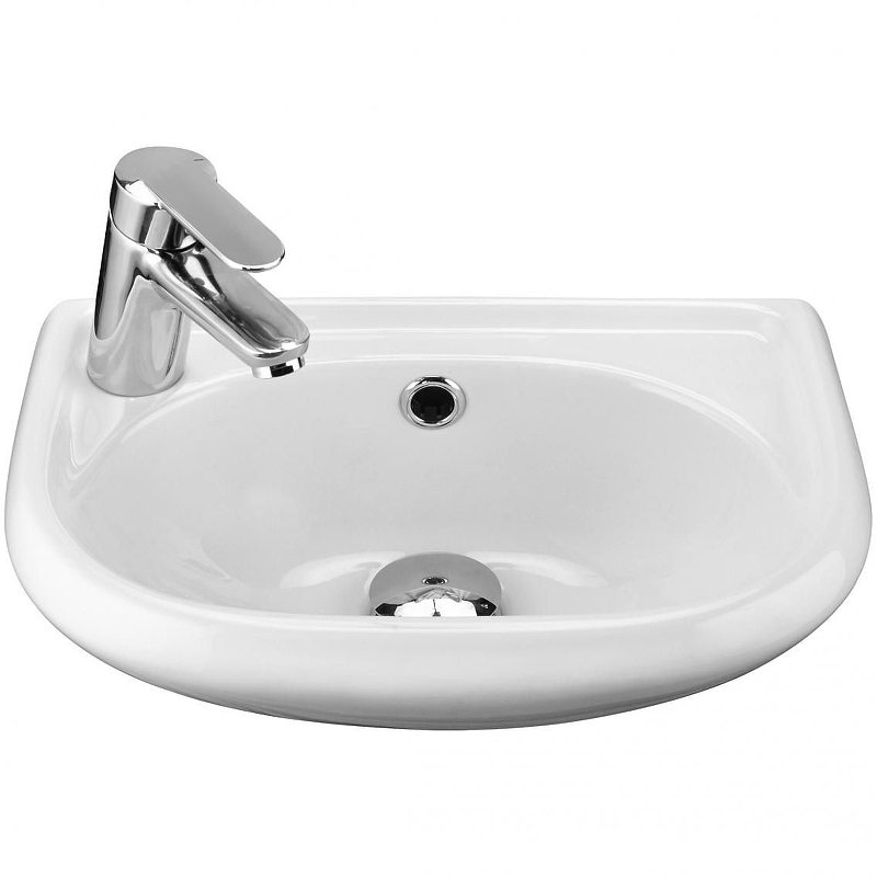 Раковина Santek Бриз 40 L 1WH110442 Белая от магазина ЛесКонПром.ру