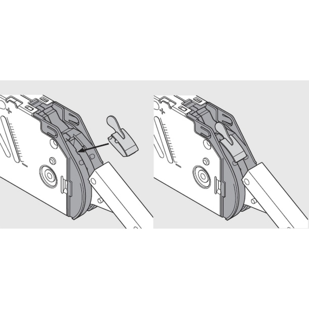 Ограничитель угла открывания для AVENTOS 104° от магазина ЛесКонПром.ру