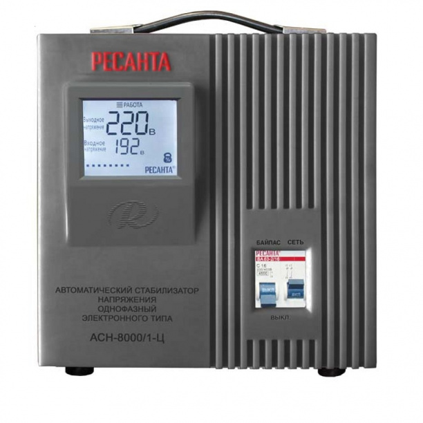 Стабилизатор Ресанта 8 кВт от магазина ЛесКонПром.ру