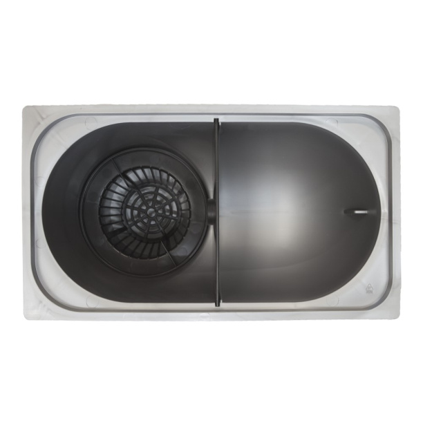 Ливнеприёмник под водосточную трубу Ecoteck металлик от магазина ЛесКонПром.ру