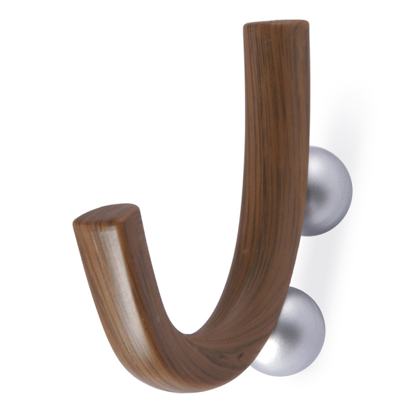 Крючок мебельный K-006 010 дуб от магазина ЛесКонПром.ру