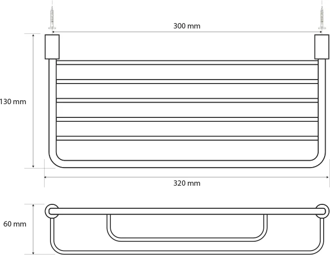 Полка Bemeta Cytro 146208112 для душа от магазина ЛесКонПром.ру