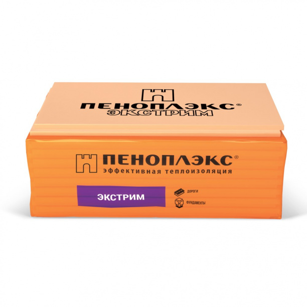 Экструдированный пенополистирол ПЕНОПЛЭКС ЭКСТРИМ 1185х585х50 мм от магазина ЛесКонПром.ру
