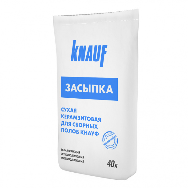 Засыпка керамзитовая КНАУФ 40 л от магазина ЛесКонПром.ру