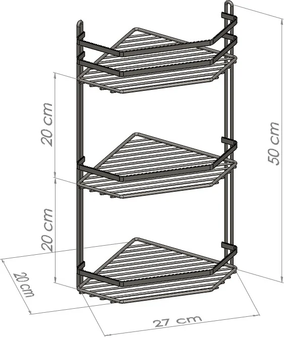 Полка Tekno-tel ES076 от магазина ЛесКонПром.ру