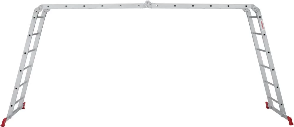 Алюминиевая четырехсекционная лестница-трансформер 340 мм NV2320 НОВАЯ ВЫСОТА 4х6 арт.2320406 от магазина ЛесКонПром.ру