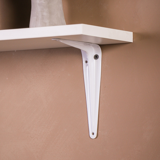 Кронштейн Практик 150х125 мм белый от магазина ЛесКонПром.ру