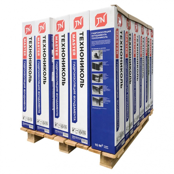 Гидроизоляция фундамента ТехноНиколь (1 х 10м) от магазина ЛесКонПром.ру