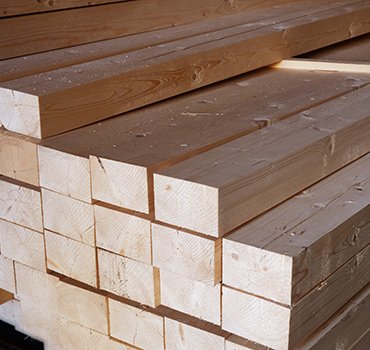 Строганный брус хвоя 90х140х6000 мм от магазина ЛесКонПром.ру