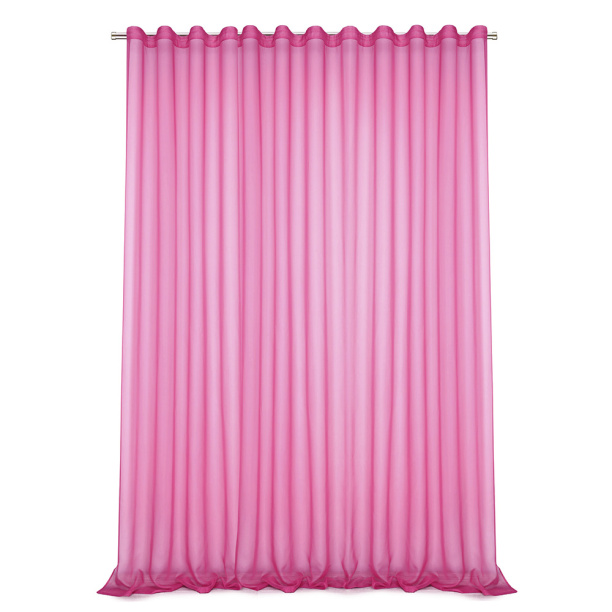 Штора-тюль 250х260 см розовая от магазина ЛесКонПром.ру