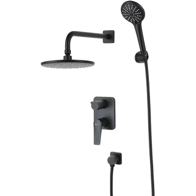 Душевая система Lemark Bronx LM3729BL Черная от магазина ЛесКонПром.ру