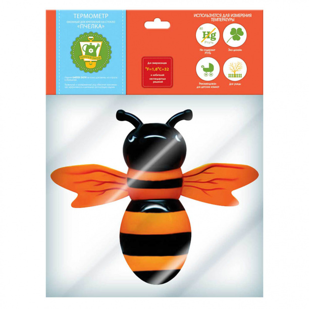 Термометр оконный Пчелка 23х20,5 см от магазина ЛесКонПром.ру
