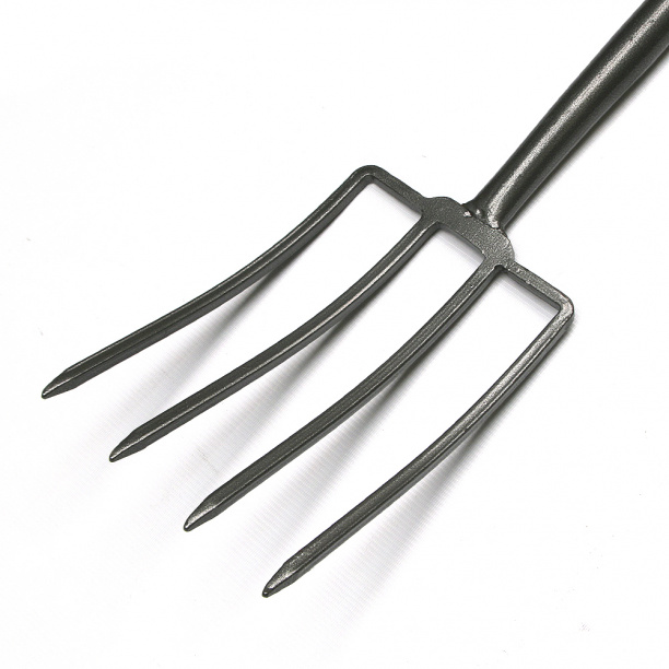 Вилы копальные TRAVENA 4-х рогие металлический черенок от магазина ЛесКонПром.ру