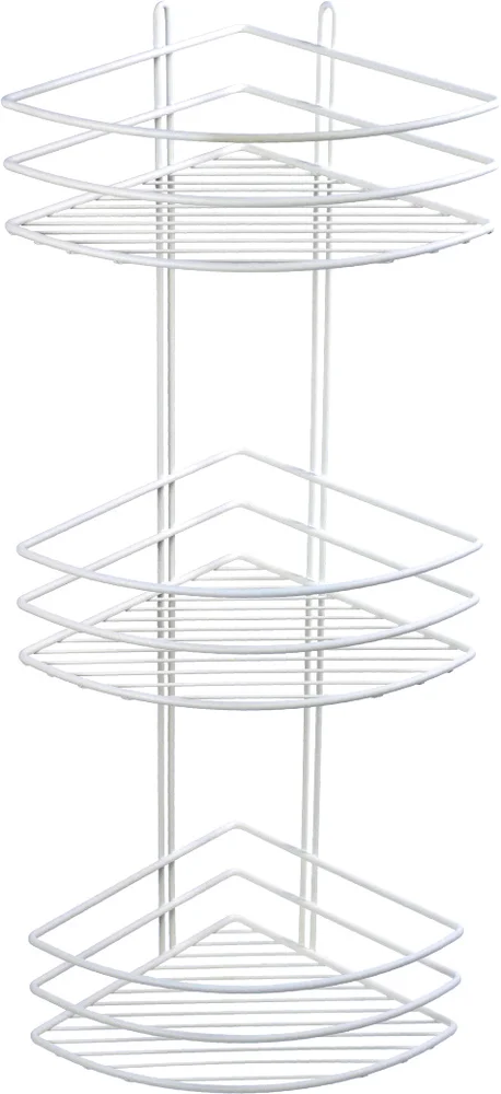 Полка Fixsen FX-710W-3 угловая, белая от магазина ЛесКонПром.ру