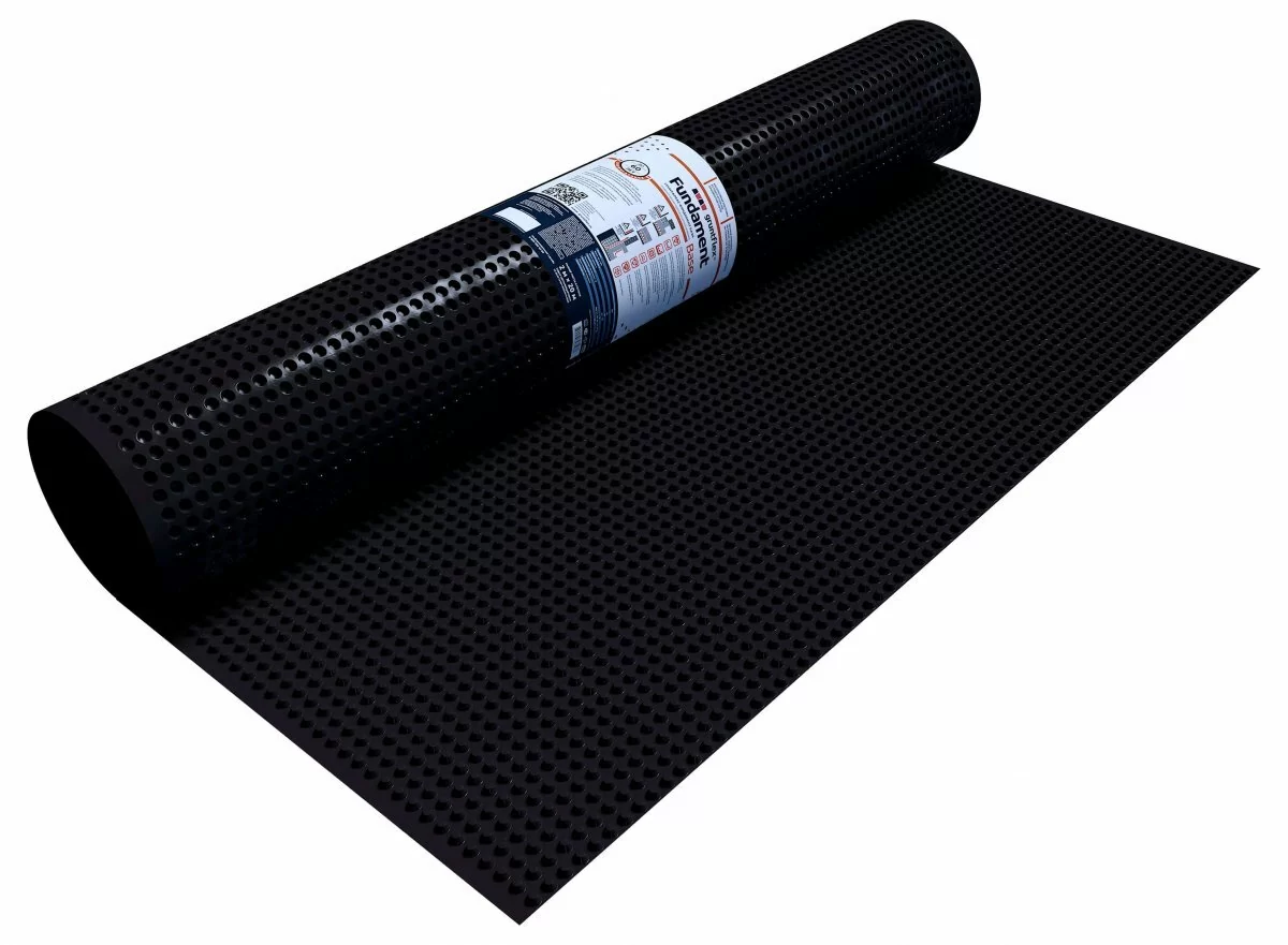 Мембрана профилированная GRUNTFLEX Fundament Base 2000х20000 от магазина ЛесКонПром.ру