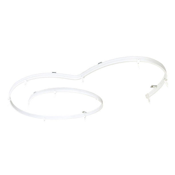 Потолочный карниз Уют гибкий 300 см от магазина ЛесКонПром.ру