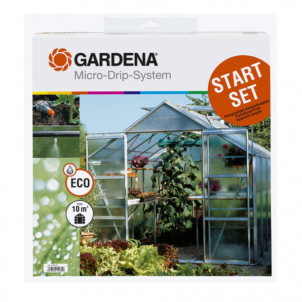 Комплект для микрокапельного полива в теплице Gardena от магазина ЛесКонПром.ру