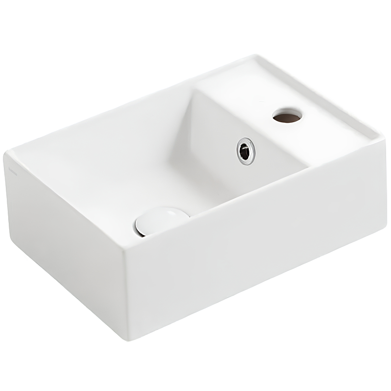 Раковина Simas Agile 40 R AG40 bi*1 Белая от магазина ЛесКонПром.ру