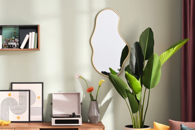 Зеркало в раме BB403 80428935 от магазина ЛесКонПром.ру