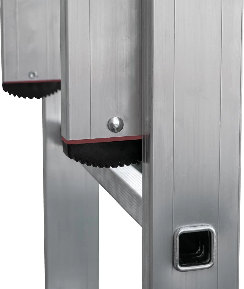 Лестница алюминиевая трехсекционная профессиональная Новая Высота 3x9 арт. 3230309 от магазина ЛесКонПром.ру