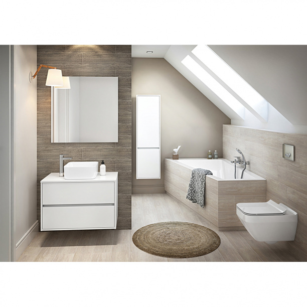 Инсталляция Cersanit CREA SQUARE с унитазом без кнопки от магазина ЛесКонПром.ру