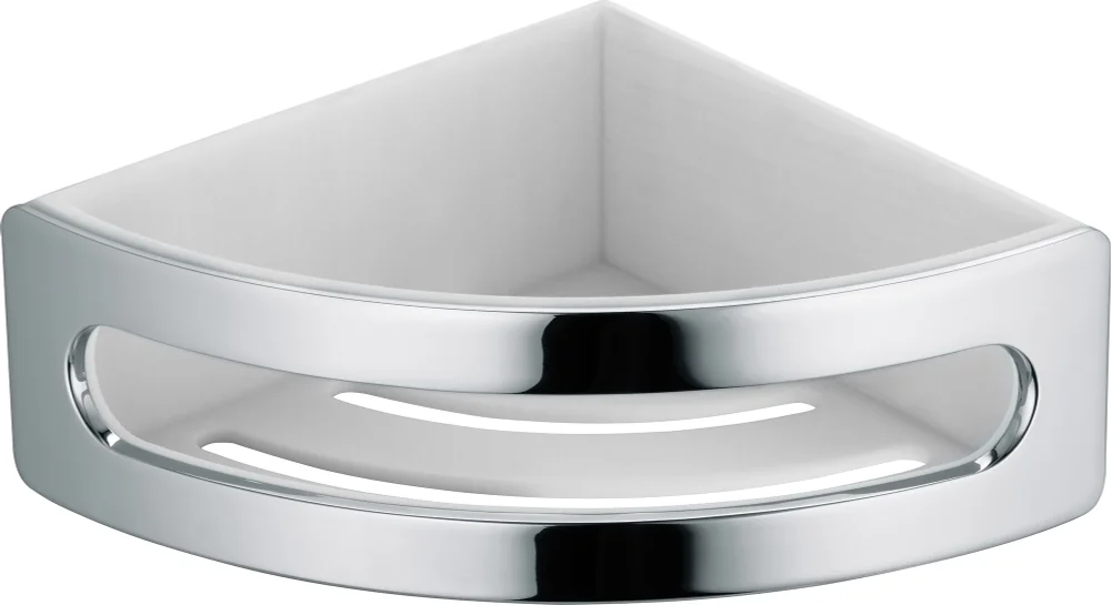 Полка Keuco Elegance new 11657 хром, белая от магазина ЛесКонПром.ру