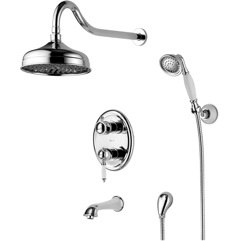 Душевая система Lemark Villa LM4822C Хром от магазина ЛесКонПром.ру