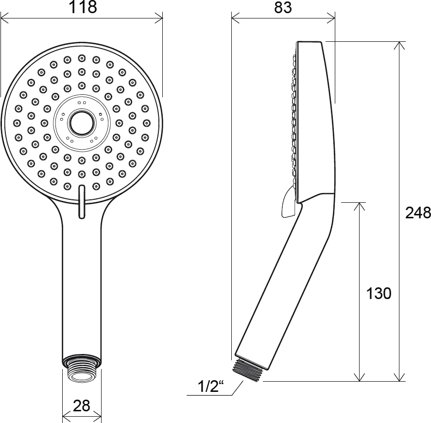 Душевой гарнитур Ravak 903.00 от магазина ЛесКонПром.ру