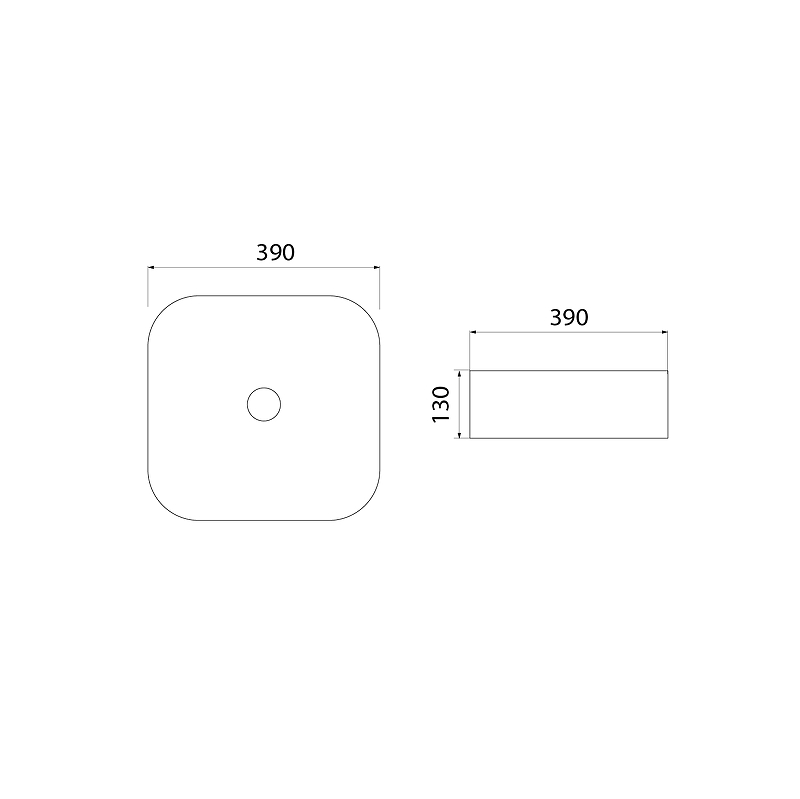 Раковина-чаша Iddis Bridge 39 BRIWS04i27 Белая глянцевая от магазина ЛесКонПром.ру