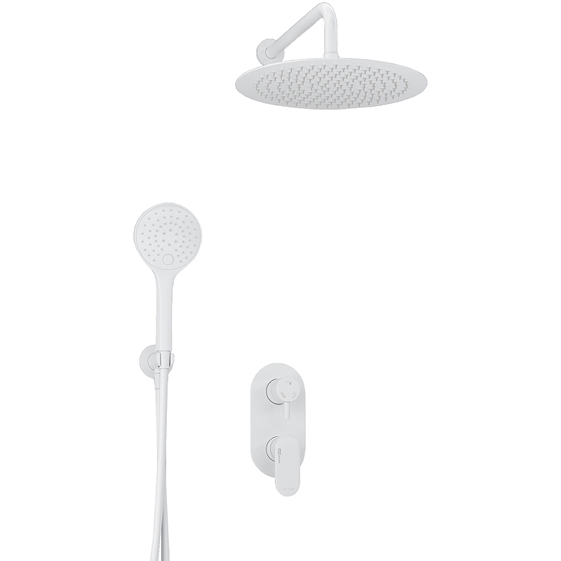 Душевая система WasserKRAFT А85155 Белая матовая от магазина ЛесКонПром.ру