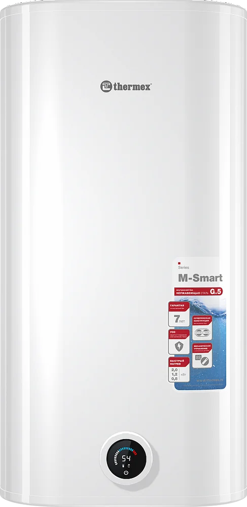 Накопительный водонагреватель Thermex M Smart Pro 80 V электрический от магазина ЛесКонПром.ру
