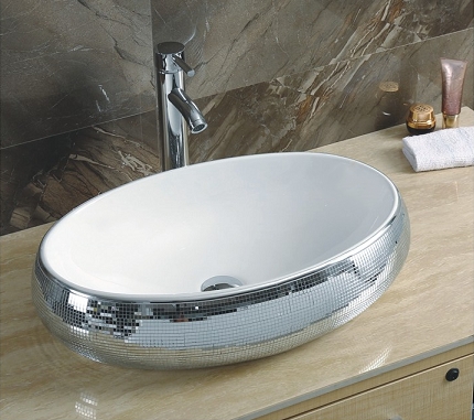 Раковина-чаша CeramaLux 48 397-930 Зеркальная от магазина ЛесКонПром.ру