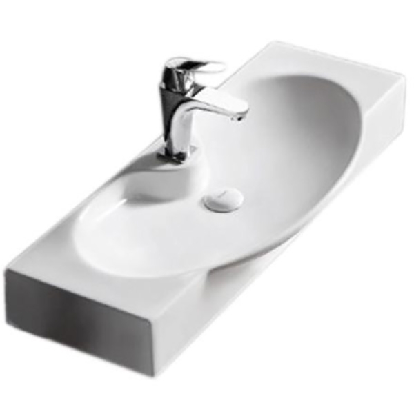 Раковина CeramaLux 80 STR4282B Белая от магазина ЛесКонПром.ру