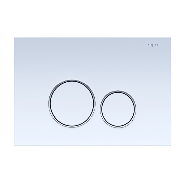 Кнопка для инсталляции Aquatek белый от магазина ЛесКонПром.ру