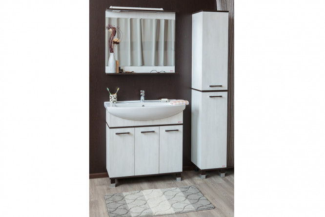 Зеркало с полкой Sanflor Толедо 80353233 от магазина ЛесКонПром.ру