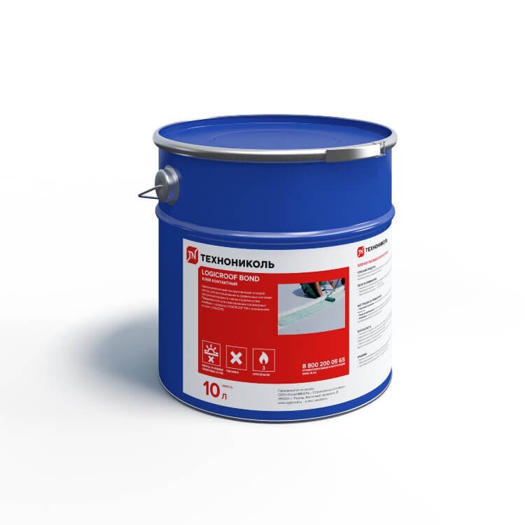 LOGICROOF BOND Клей контактный, 10 л от магазина ЛесКонПром.ру