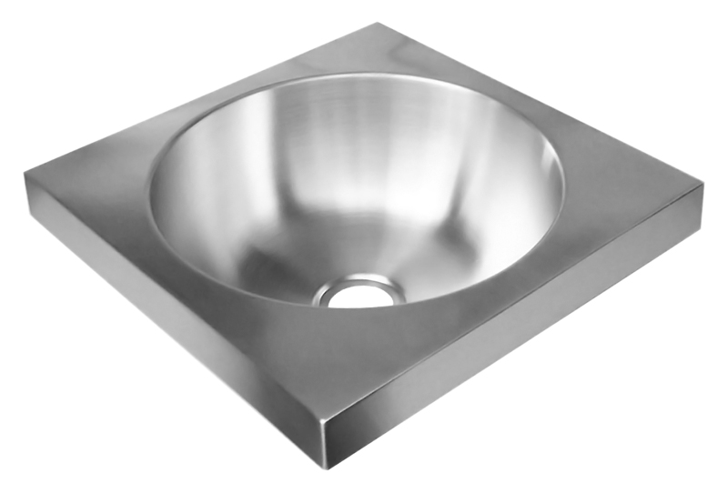 Раковина Nofer 36 13039.A.S. сатин, матовая от магазина ЛесКонПром.ру