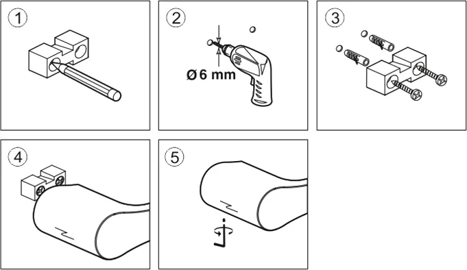 Полотенцедержатель Wasserkraft Aisch K-5930 от магазина ЛесКонПром.ру
