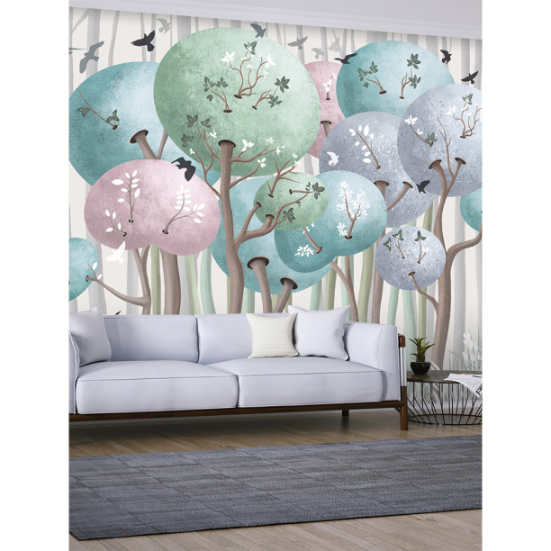 Фотообои бумажные «Волшебный лес» 400x270 см от магазина ЛесКонПром.ру